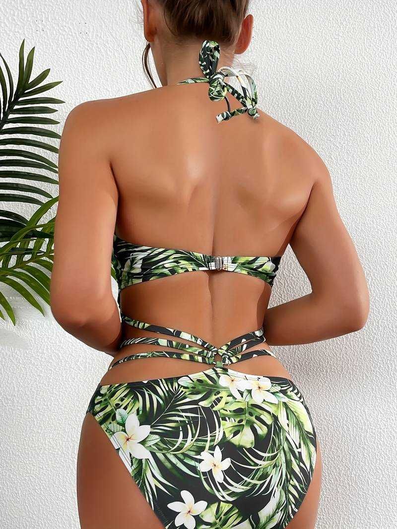 ⊛ Entrega Gratis 24H ~ NEW - Fato de Banho Sexy Floral Tropical !