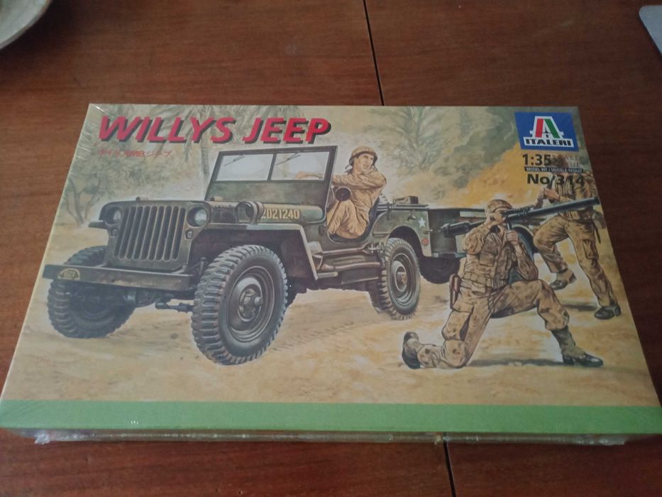 Willys Jeep firmy Italeri
