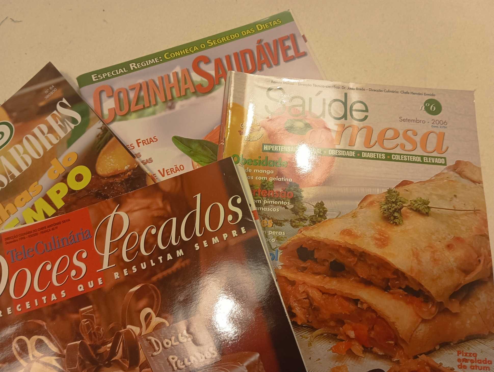 17 Revistas de Culinária,  diversas edições veja a descrição pff