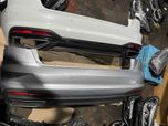 Задній Бампер Ауді А4 Б9 Решітка Audi A4 B9 Радари Радар Губа Насадки