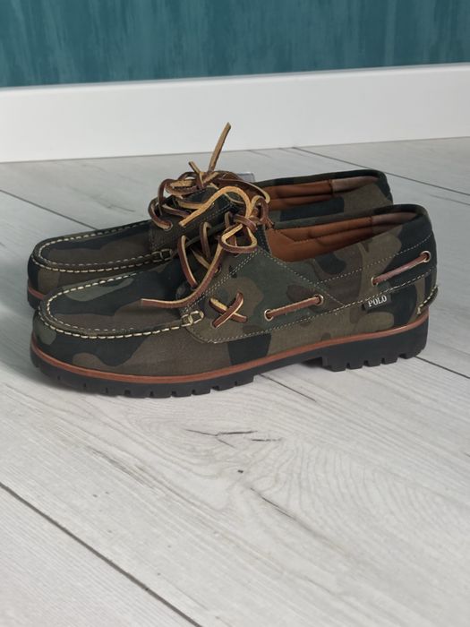 Замшеві туфлі-човники Polo Ralph Lauren