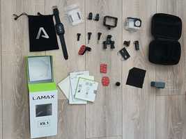 Kamera sportowa LAMAX 9.1 4K +obudowa podwodna +akcesoria -MEGA PAKIET