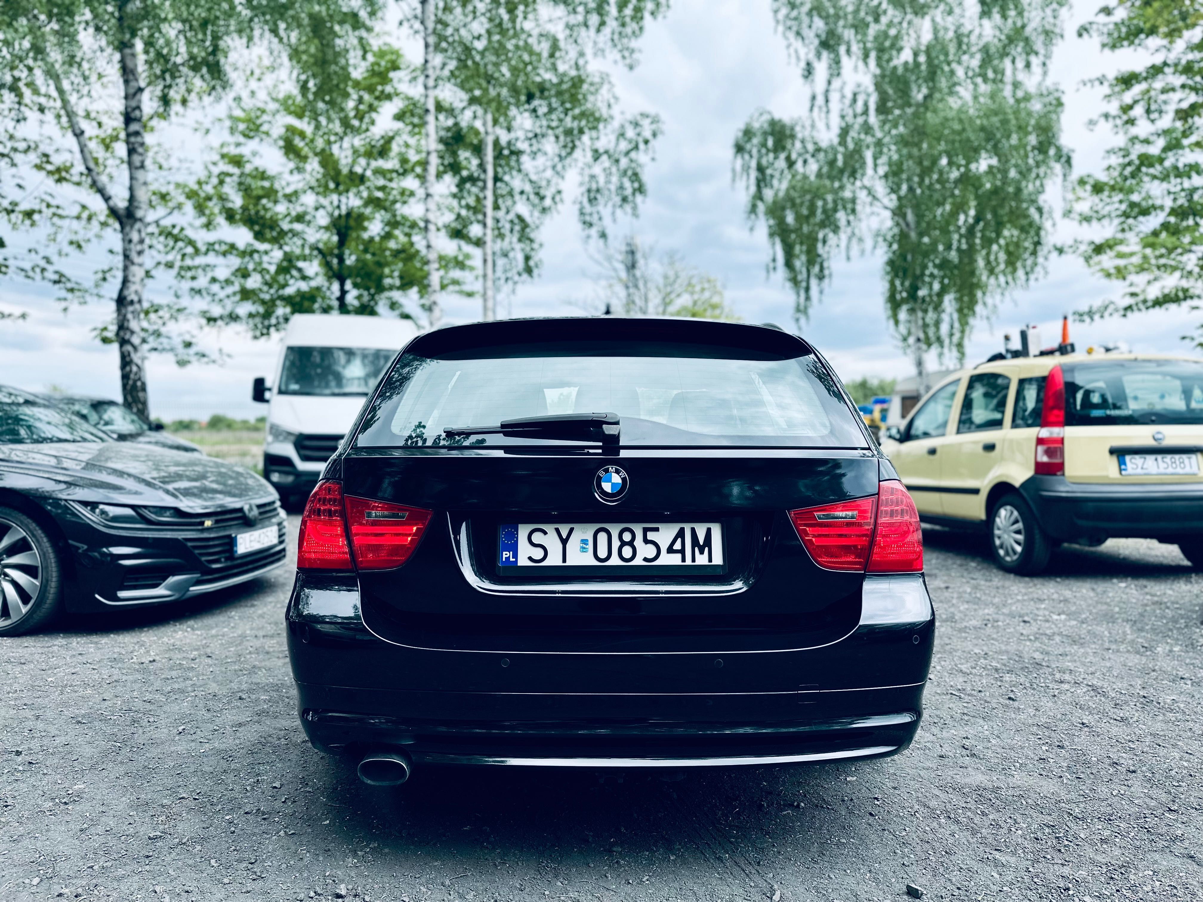 BMW 320D E91 2011r. 2.0D 163KM LIFT Brązowe Skóry Xenon USB AUX