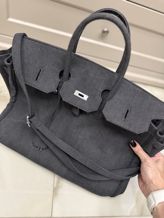 Сумка ручна робота (стиль Birkin)