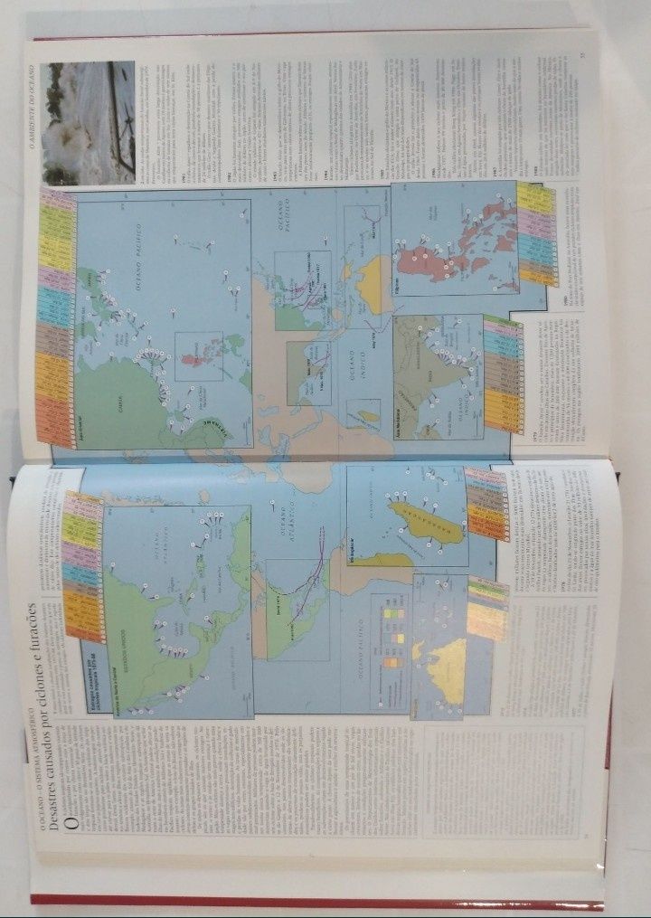 Atlas dos Oceanos - livro novo na caixa original
