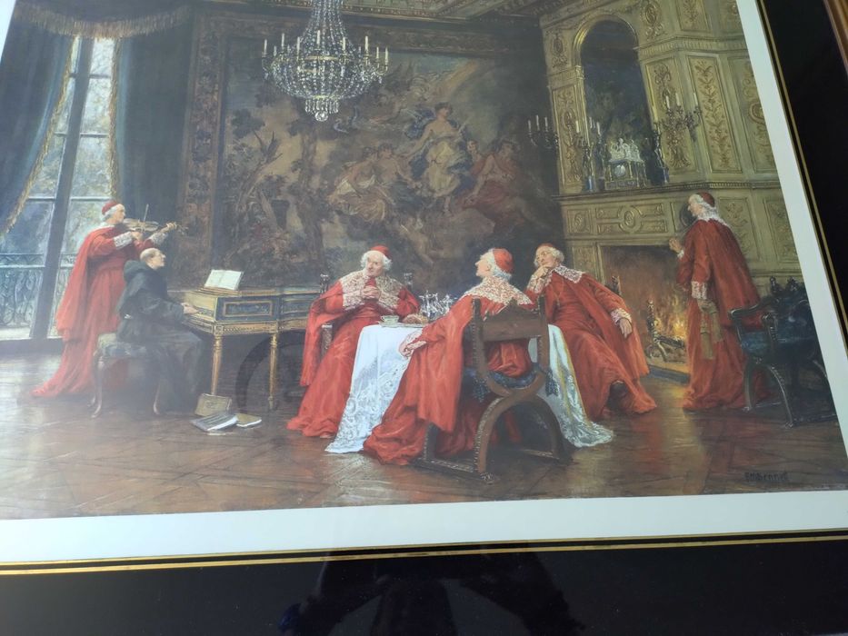 Quadro "Ceia dos Cardeais"