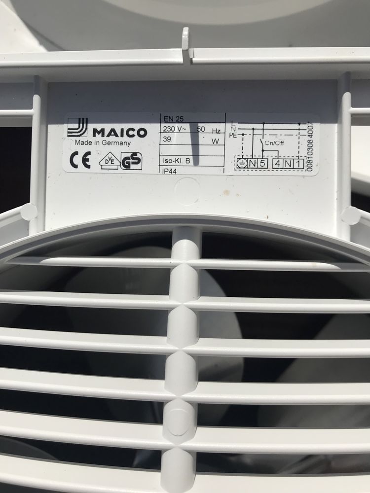 Maico EN 25- настенный осевой вентилятор промышленного класса