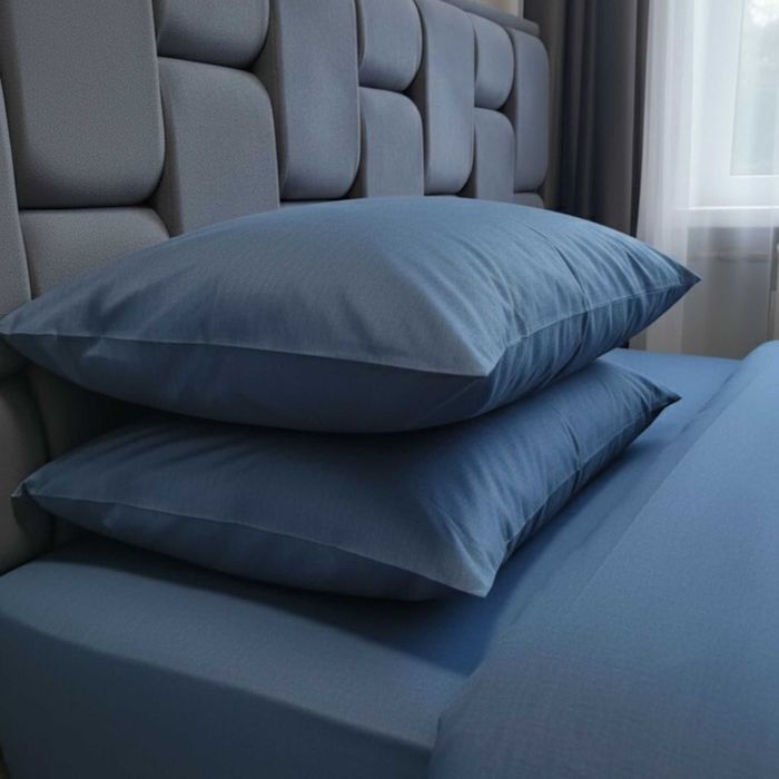 Постільна білизна Ранфорс. Колір Глибокий Синій Royal Blue Всі розміри