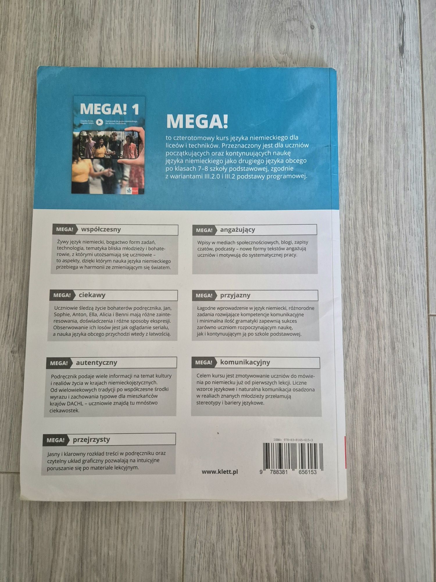 Podręcznik do języka niemieckiego.
