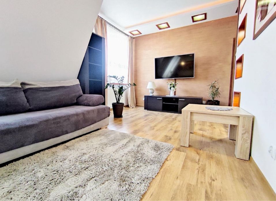 Wynajem, mieszkanie, wyposażone, Giżycko, centrum miasta, plaża.