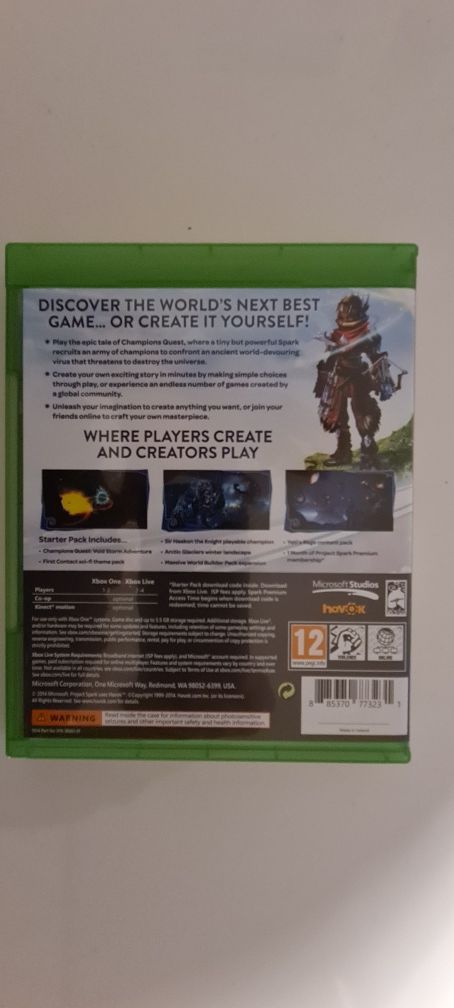 Gra Project Spark Xbox One