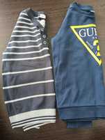 Oryginalny sweter s. Oliver i bluza Guess, dla chłopca 116/122