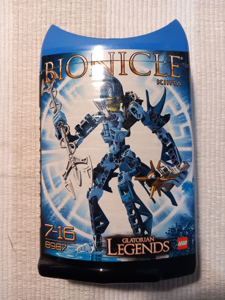 Lego BIONICLE Glatorian: Kiina (8987) + pudełko