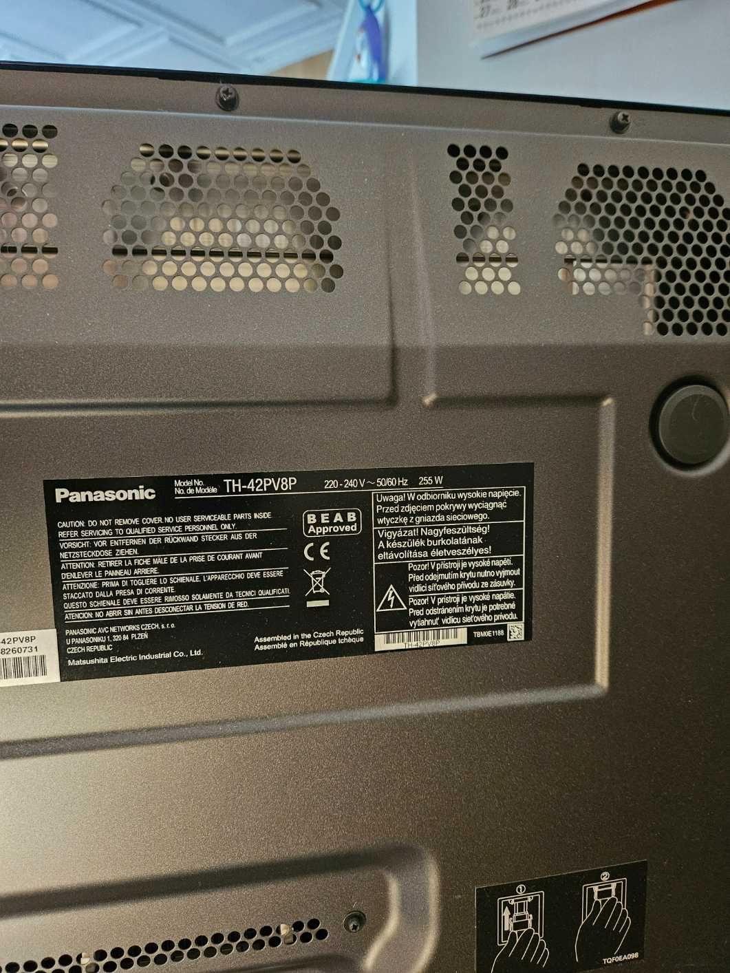 Telewizor plazma Panasonic 42" TH-42PV9P