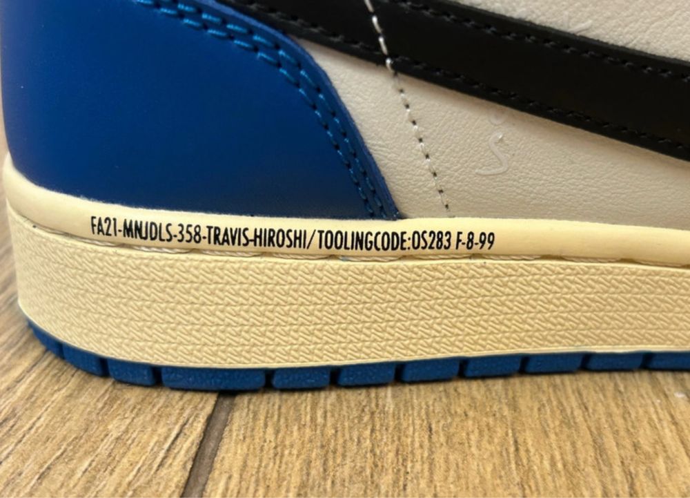 Buty travis scott fragment