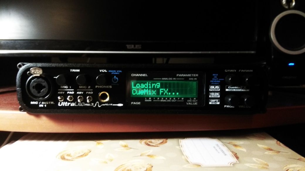 Зовнішня студійна звукова карта Motu Ultralite MK3 FireWire 192 kHz