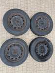 Felgi stalowe 5x108 + Opony Zimowe 195/65 R15" Ford Focus II MK2 04-11