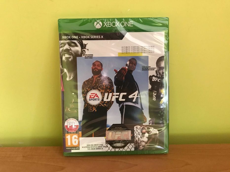 Gra UFC 4 PL na Xbox One, Series X w folii
