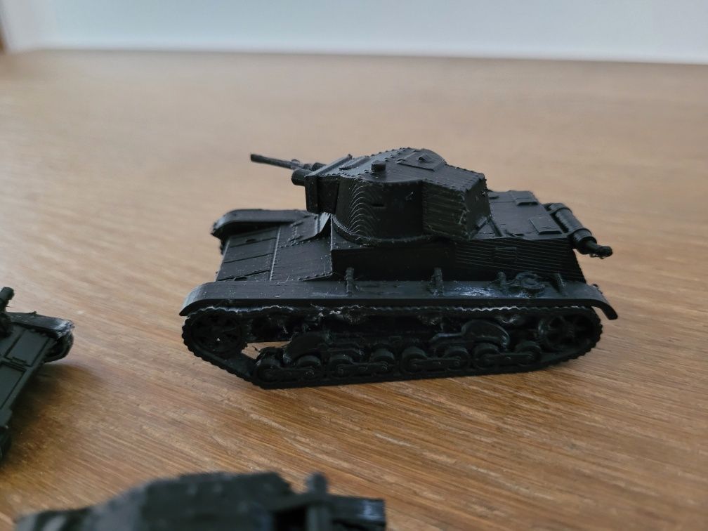 Polskie czołgi wrzesień 1939 modele w skali 1:56