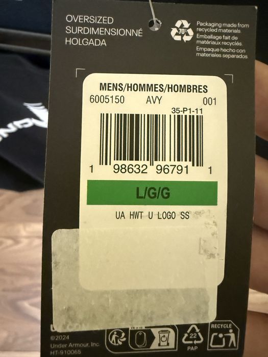 koszulka Under Armour. Oryginalna, rozmiar L
