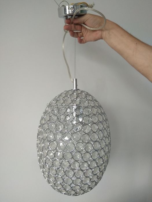 Lampa kryształki sufitowa