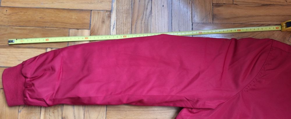 Kurtka męska L czerwona wiosna