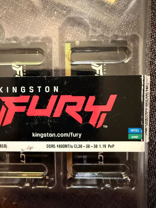 Ram 32gb (4x8) fury ddr5