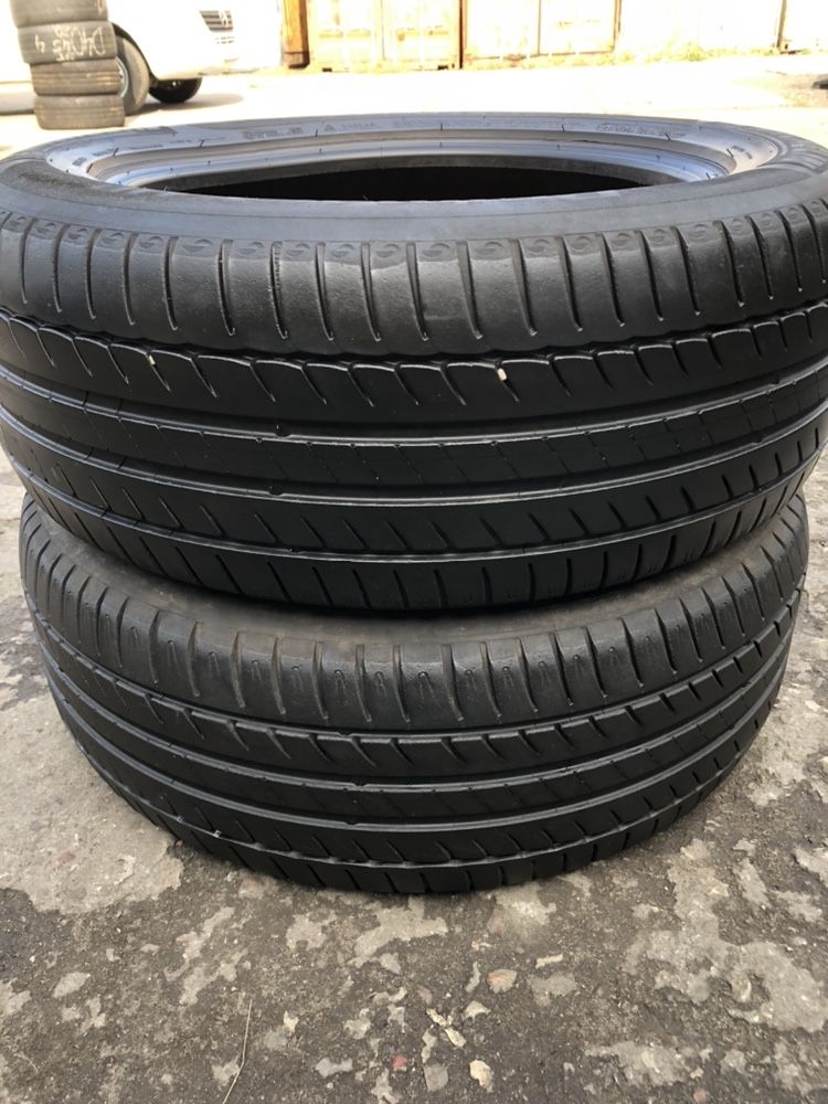 Opony używane Michelin 225/55r17 97W Primacy HP -2szt Dot3710 5,5mm