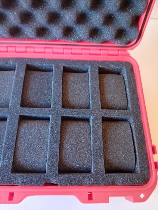 Mala Anti Choque 8 Relógios Timberland Tissot Hamilton Oris Fortis Iwc