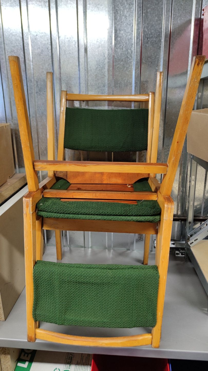 Krzesła typu JAR Fabryka Mebli Giętych PRL kolekcja vintage retro loft