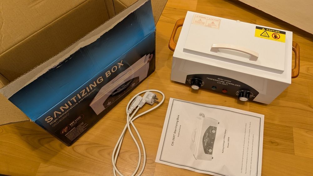 Sanitizing box CH-360T (стерилізатор), НОВИЙ + пакети для стерилізації
