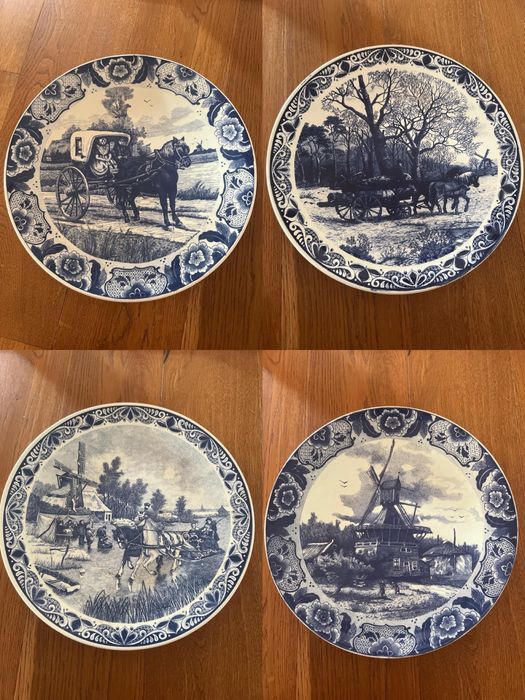 Вінтажні настінні панно Делфт Голандія