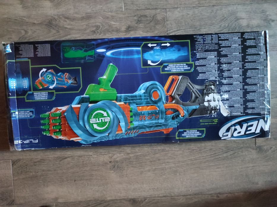 Nerf Elite Flip 32 новий