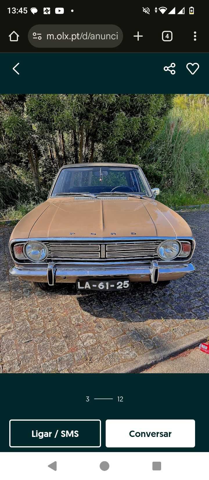 Ford cortina  completa restauração