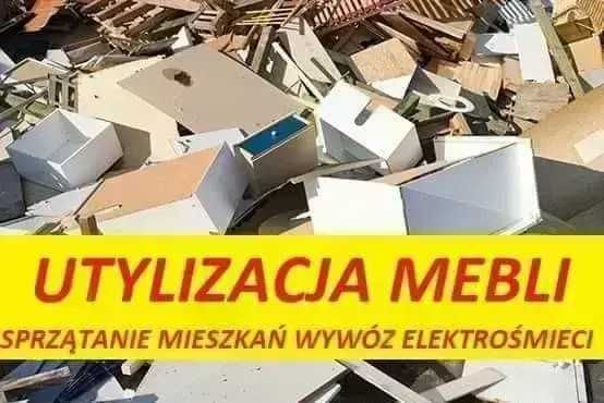 Wywóz Mebli, Sprzątanie Mieszkań, Domów, Piwnic, Przeprowadzki