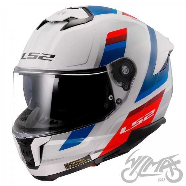 Kask motocyklowy LS2 FF808 stream z blendą, nowa homologacja,
