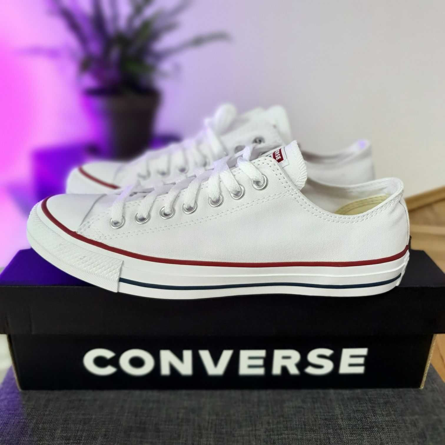 Buty Converse Chuck Taylor All Star OX - 37 - białe - oryginalne