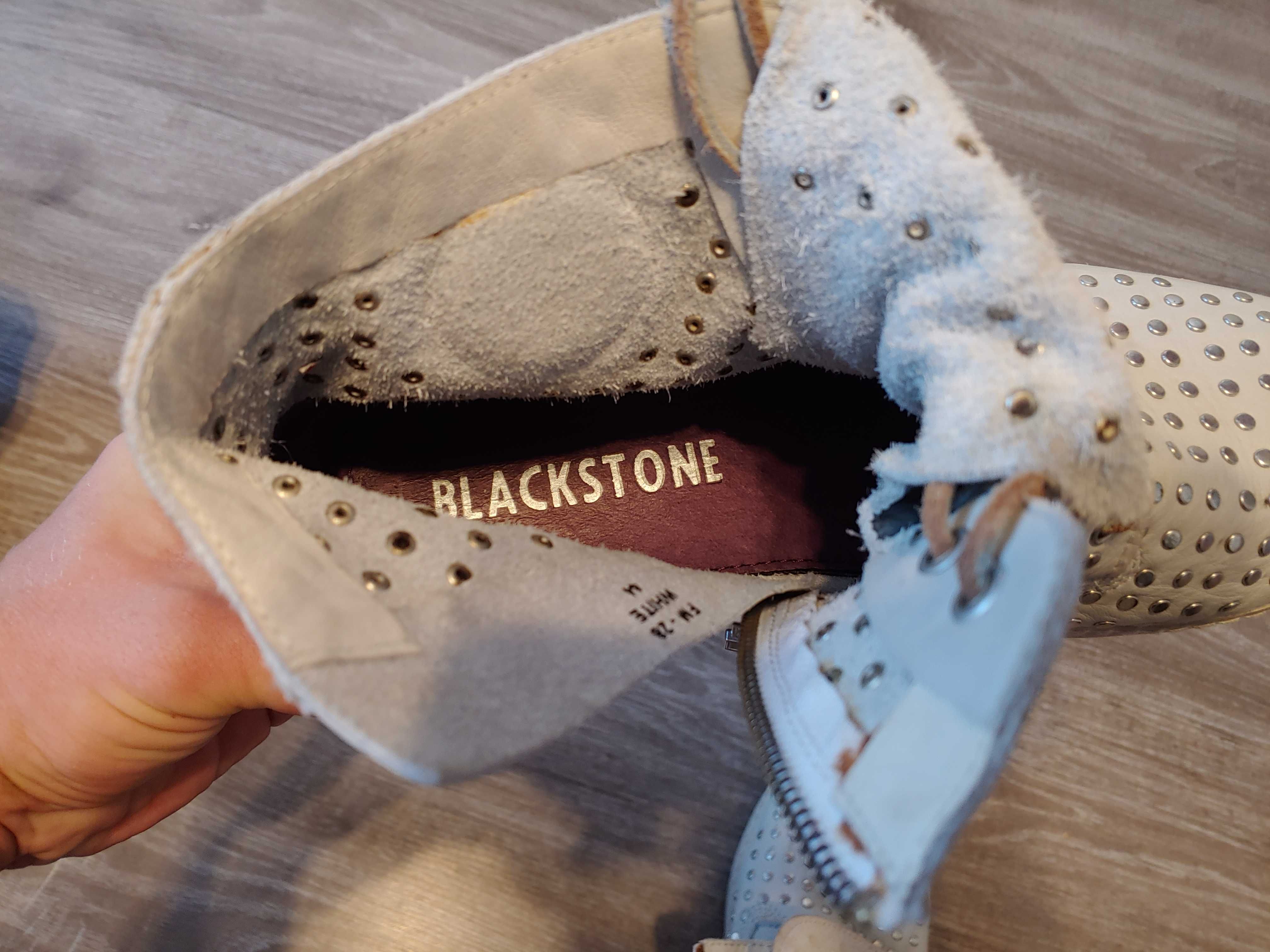 Blackstone męskie skórzane buty