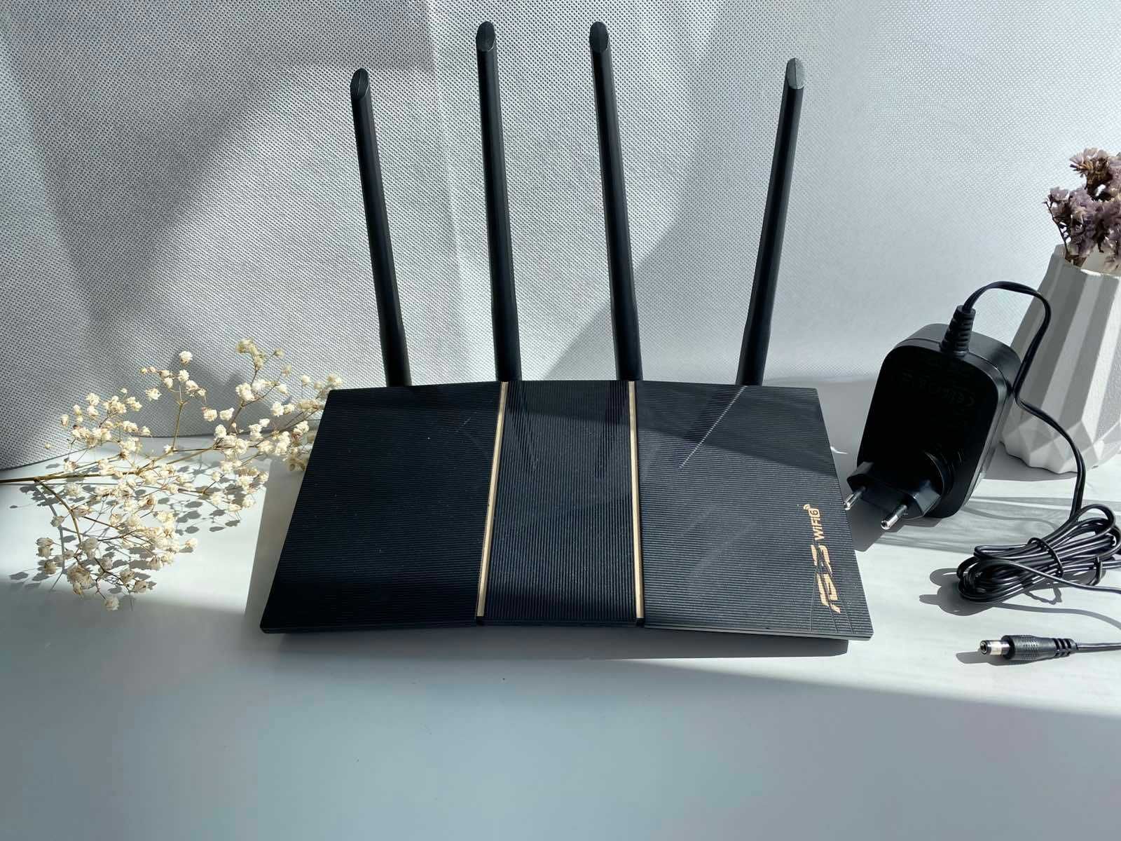 Бездротовий маршрутизатор (роутер) ASUS RT-AX57 Wi-Fi 6 MU-MIMO OFDMA