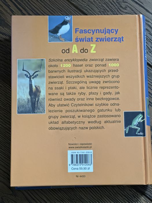 Szkolna encyklopedia zwierząt