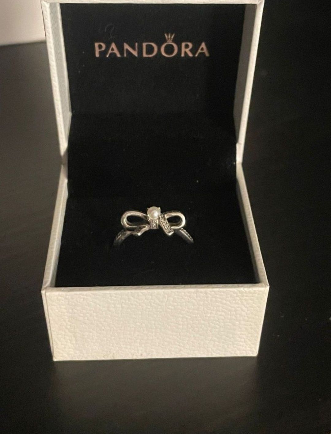 Pandora - Anel de Prata 925 com Pérola