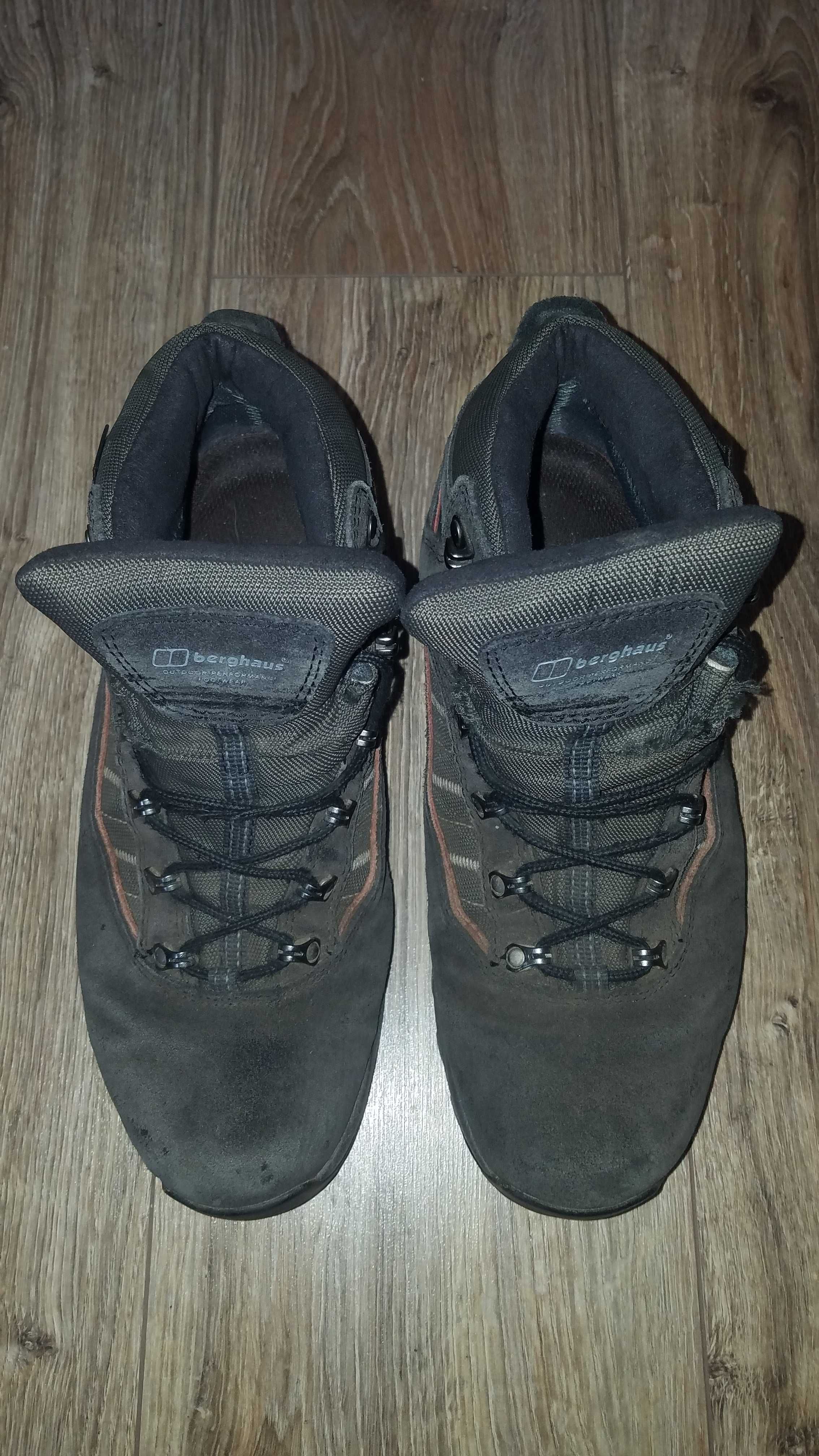 Buty BERGHAUS EUR42 27.2cm Skóra Gore-tex wysokie skórzane trekkingowe