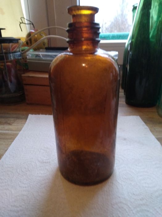 Przedwojenna butelka chemiczna US. Pat. 1937r