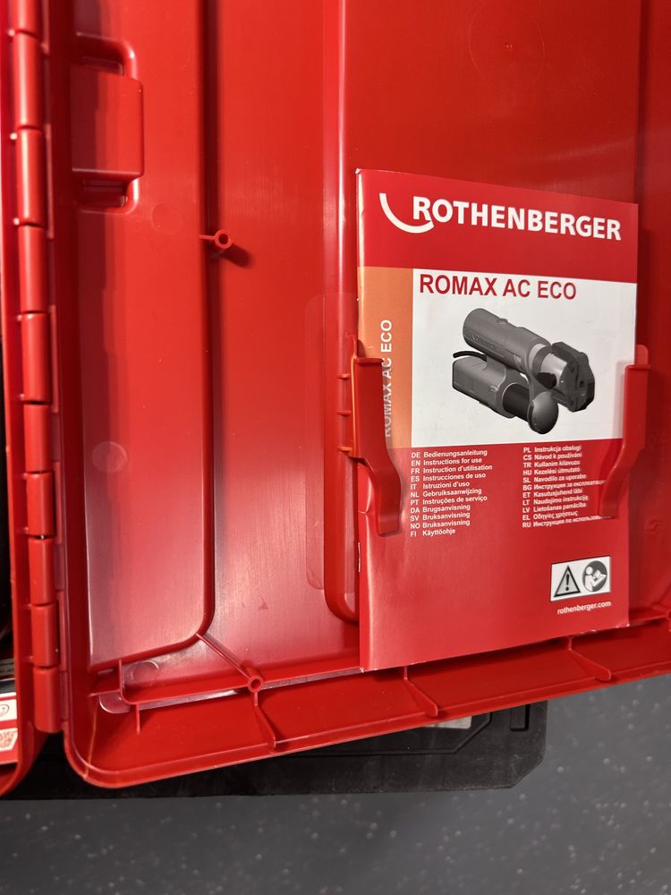 Прес електрогідравлічний Rothenberger Romax AC  радиальный пресс Rems