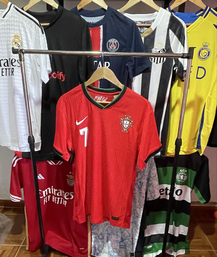 Camisas desportivas