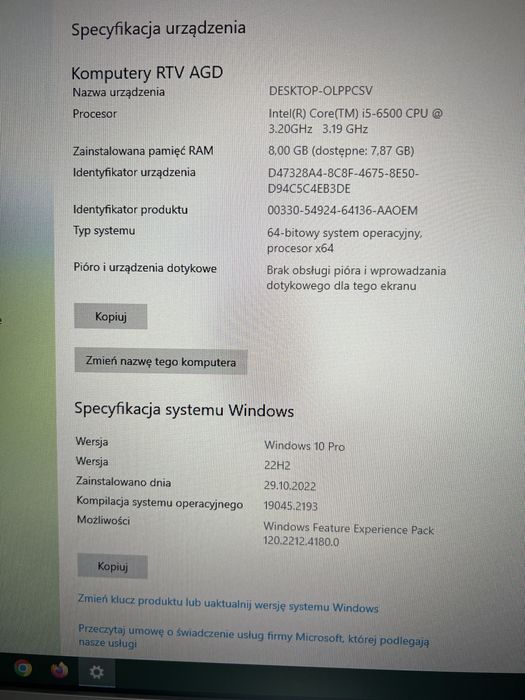 Nowy Komputer Dell 5050K1 intel  i5-6500 3,2GHz 8GB Ram , 500 GB dysk