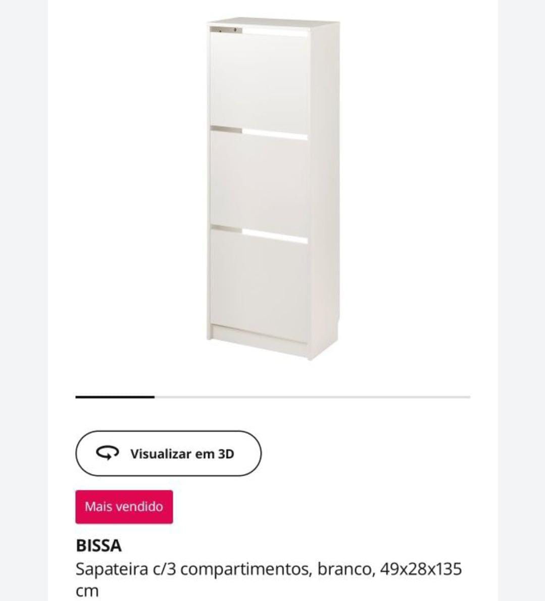 Sapateira BISSA IKEA