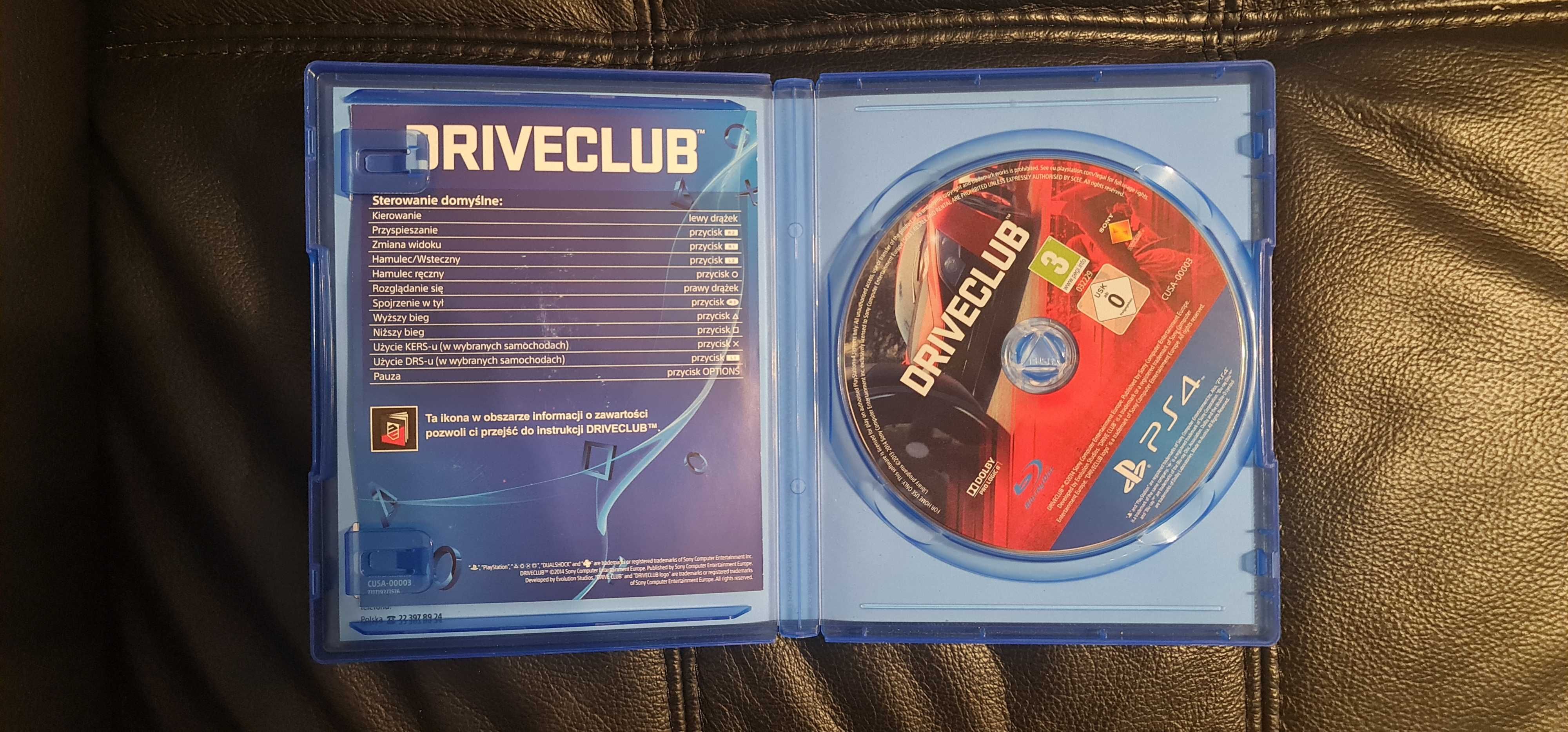 Drive Club Ps4 i Ps5 po polsku
