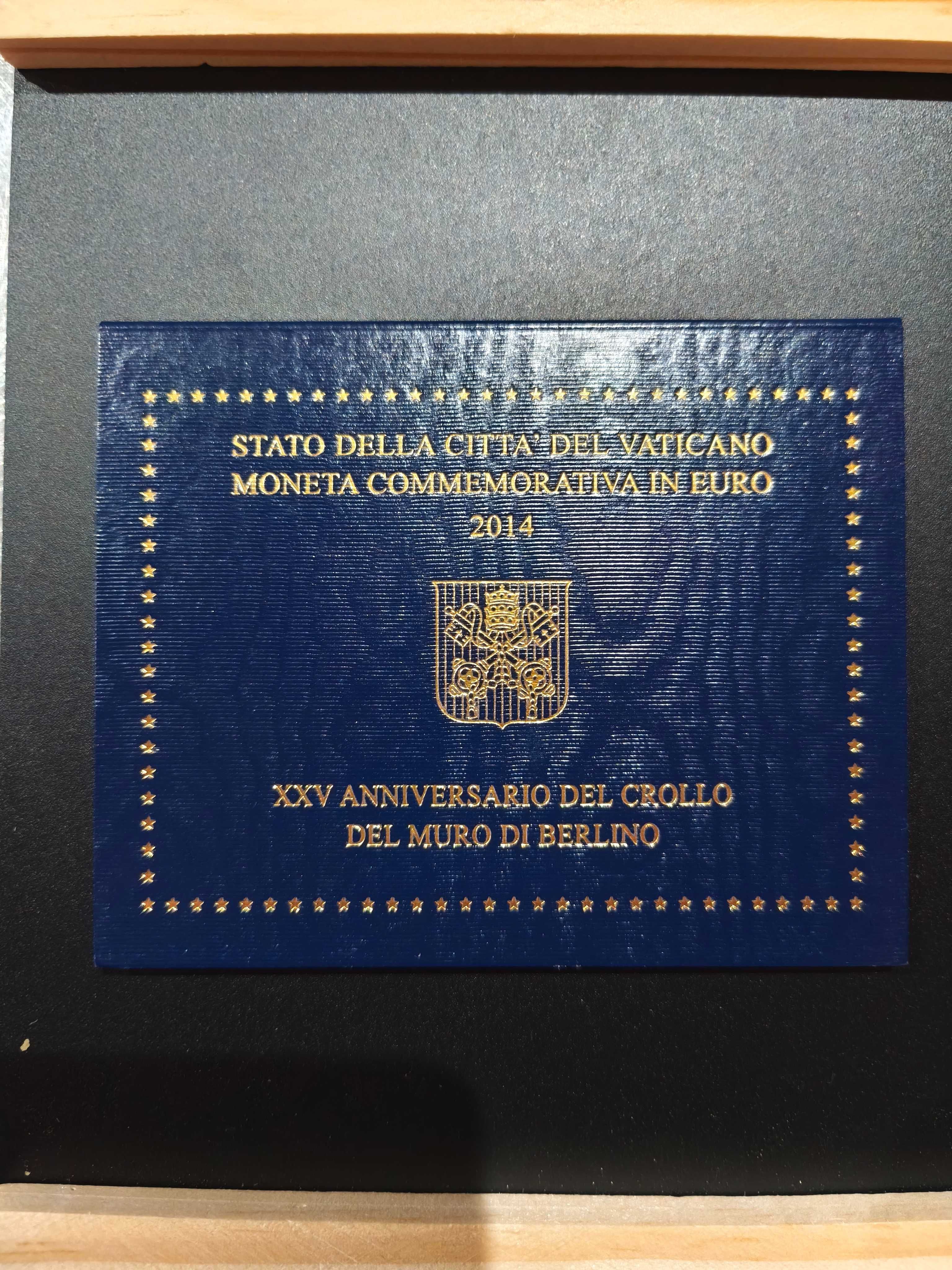 moeda 2€ vaticano Berlim 2014