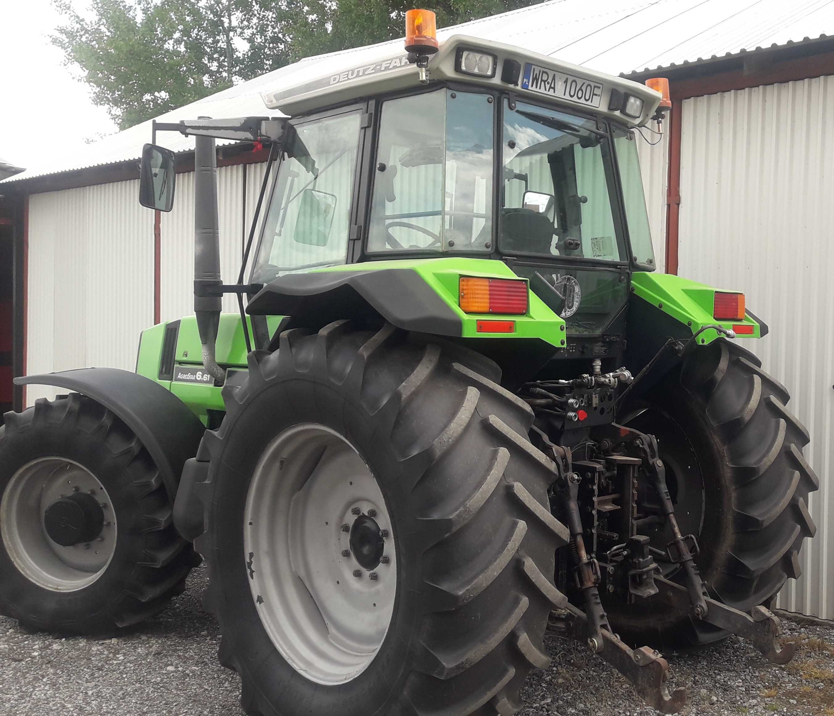 Ciągnik Deutz Fahr DX 6.61 143kM stan igła  7400mth